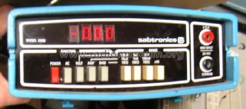 Digital Multimeter Model 2000; sabtronics inc;Tampa (ID = 1183633) Equipment