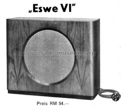 EsWe VI ; Sachsenwerk bis 1945 (ID = 109206) Speaker-P