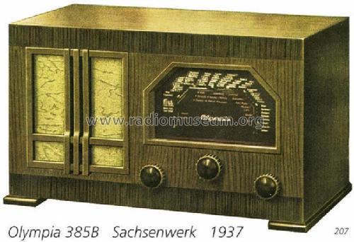 Olympia 385B; Sachsenwerk bis 1945 (ID = 769) Radio