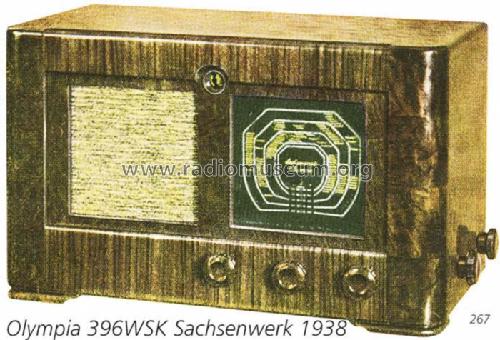 Olympia 396WSK; Sachsenwerk bis 1945 (ID = 775) Radio