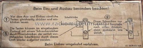 Olympia 405W; Sachsenwerk bis 1945 (ID = 424889) Radio