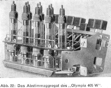 Olympia 405W; Sachsenwerk bis 1945 (ID = 791306) Radio