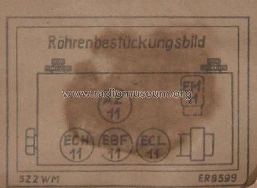 Olympia 522WM; Sachsenwerk (ID = 616588) Radio