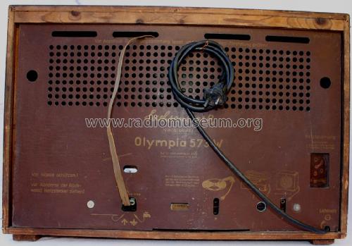 Olympia 573W; Sachsenwerk (ID = 607580) Radio