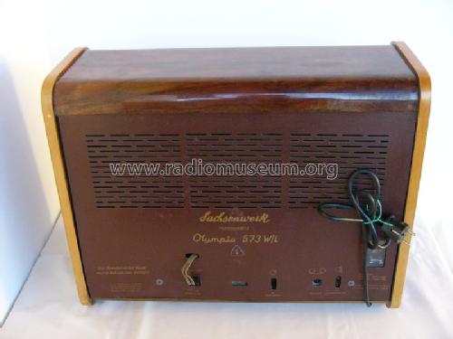 Olympia 573W/L; Sachsenwerk (ID = 1586583) Radio