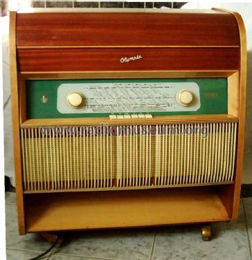 Radiowagen Olympia R573W/P; Sachsenwerk (ID = 58144) Radio