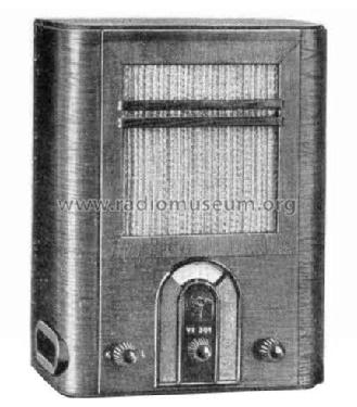 VE301B2; Sachsenwerk bis 1945 (ID = 1221306) Radio