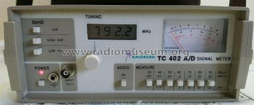 Medidor de campo - Field strength signal meter TC-402 A/D; Sadelta; Montmeló (ID = 2594594) Ausrüstung