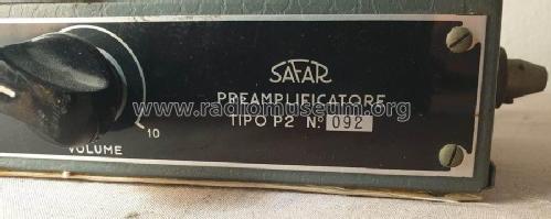 Preamplificatore P2; SAFAR Società (ID = 2846777) Ampl/Mixer