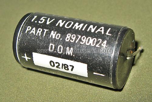 Li-CuO Batterie [Li-CuO Battery] LI6204; Saft, Soc. des (ID = 2017249) Strom-V