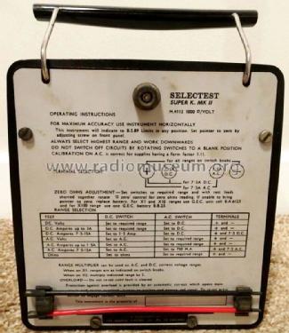 Multi-Range Meter Selectest Mark II; Salford Electrical (ID = 2640142) Equipment