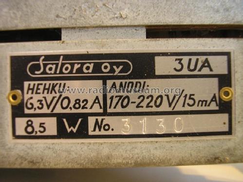 3UA; Salora; Salo (ID = 949461) Converter