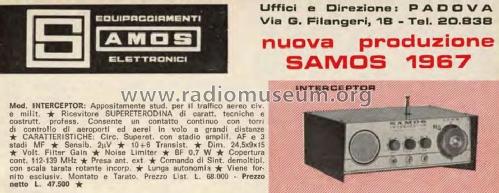 Ricevitore per Traffico Aereo Interceptor; Samos (ID = 2739076) Commercial Re