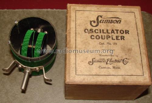 Oscillator Coupler Cat. No. 29; Samson Electric Co., (ID = 1324637) Radio part