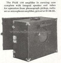 PAM-100 ; Samson Electric Co., (ID = 763120) Ampl/Mixer