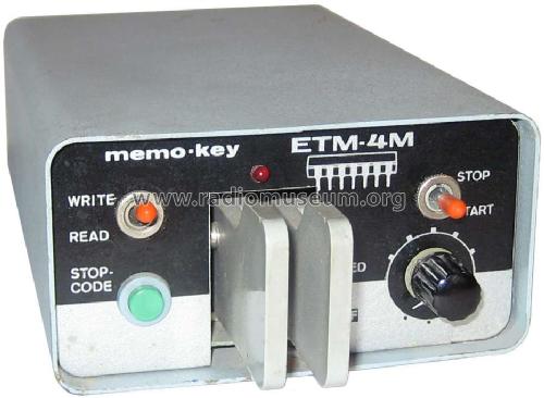 Memo-Key ETM-4M; Samson, Margot; (ID = 1793015) Morse+TTY