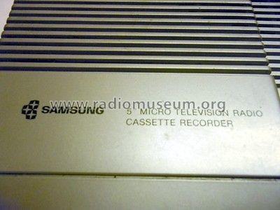 5' Micro Television Radio Cassette Recorder BT-122AT; Samsung Co.; Daegu (ID = 1614638) TV Radio