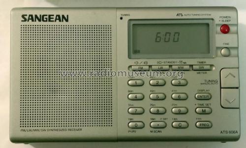 ATS-606A; Sangean; Chung Ho (ID = 2172255) Radio