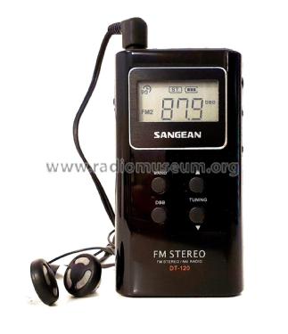 FM Stereo/AM Pocket Receiver DT-120; Sangean; Chung Ho (ID = 3029693) Radio