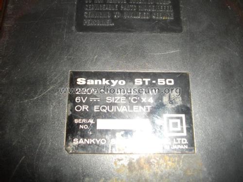 Cassette Tape Recorder ST-50; Sankyo Seiki Mfg.Co. (ID = 1769905) R-Player