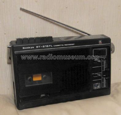 Cassette Recorder ST-215FL; Sankyo Seiki Mfg.Co. (ID = 1560210) Radio