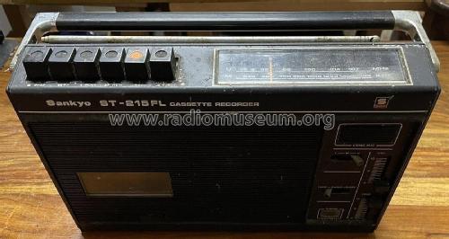 Cassette Recorder ST-215FL; Sankyo Seiki Mfg.Co. (ID = 2873875) Radio