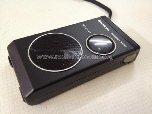 Micro-Mini Cassette Recorder MTC-10; Sankyo Seiki Mfg.Co. (ID = 1633973) Reg-Riprod