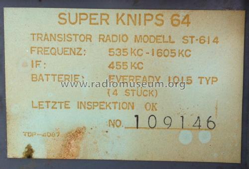 Super Knips 64 ; Sanritsu Electric Co (ID = 2382466) Radio