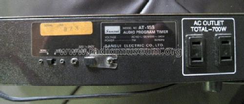 Audio Program Timer AT-15S; Sansui Electric Co., (ID = 1273826) Misc