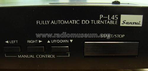 Fully Automatic DD Turntable P-L45; Sansui Electric Co., (ID = 1422870) R-Player