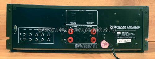 Integrated Amplifier A40; Sansui Electric Co., (ID = 1708391) Ampl/Mixer