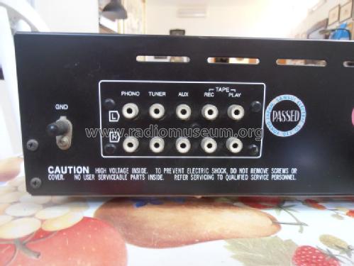 Integrated Amplifier AU-117; Sansui Electric Co., (ID = 1650065) Ampl/Mixer