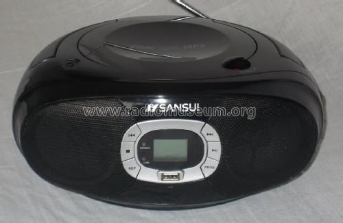 Portable CD Player With USB MP3 Playback POR 1104 USB; Sansui Electric Co., (ID = 2808995) R-Player