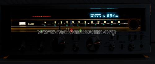 Pure Power DC Stereo Receiver G-6700; Sansui Electric Co., (ID = 3113523) Radio