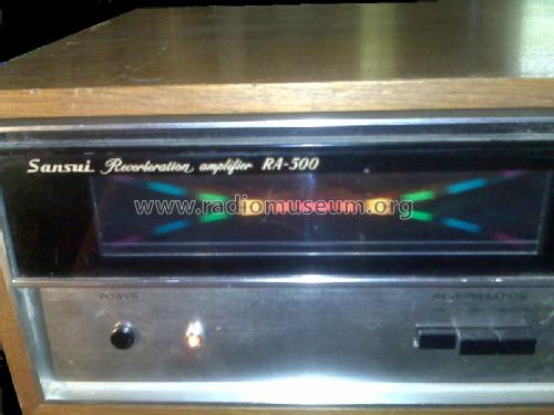 Reverberation Amplifier RA-500; Sansui Electric Co., (ID = 1100039) Ampl/Mixer