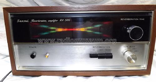 Reverberation Amplifier RA-500; Sansui Electric Co., (ID = 1455455) Ampl/Mixer