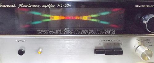 Reverberation Amplifier RA-500; Sansui Electric Co., (ID = 1455457) Ampl/Mixer