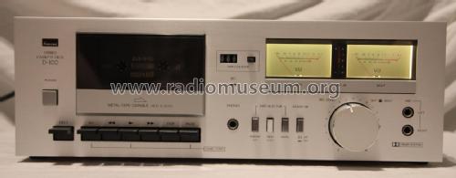 Stereo Cassette Deck D-100; Sansui Electric Co., (ID = 2132992) Sonido-V