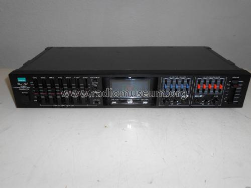 Stereo Graphic Equalizer Consolette RG-707; Sansui Electric Co., (ID = 2259849) Ampl/Mixer