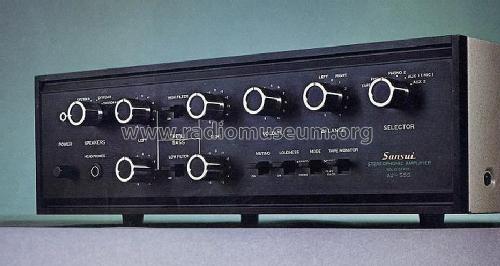 Solid State Stereophonic Amplifier AU-555; Sansui Electric Co., (ID = 673939) Ampl/Mixer