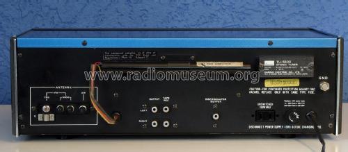 AM/FM Stereo Tuner TU-5500; Sansui Electric Co., (ID = 3112239) Radio