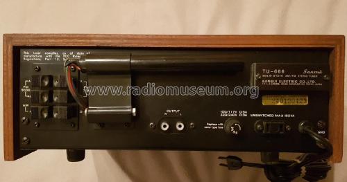 TU-666; Sansui Electric Co., (ID = 2613982) Radio