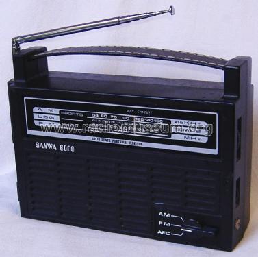 Solid State Portable Receiver 6000; Sanwa (ID = 1906422) Radio