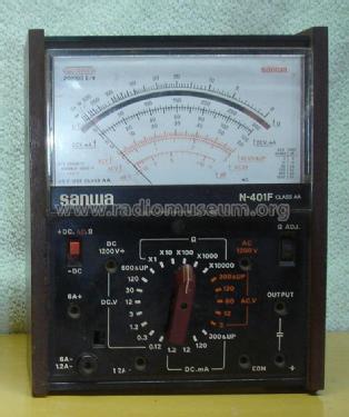 Analog Multimeter N-401F; Sanwa Electric (ID = 1455362) Ausrüstung