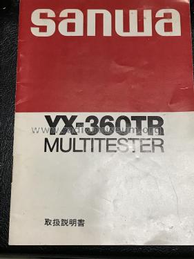 Multitester YX-360TR; Sanwa Electric (ID = 2315829) Equipment