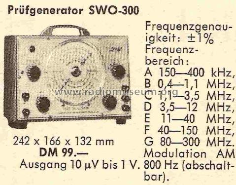 SWO-300; Sanwa Electric (ID = 837627) Equipment