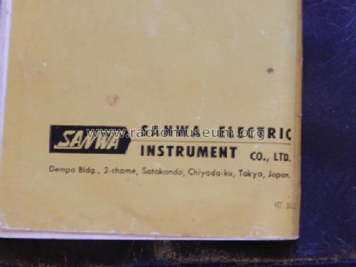 Taschen-Vielfachmeßinstrument SH-63TR; Sanwa Electric (ID = 1424997) Equipment