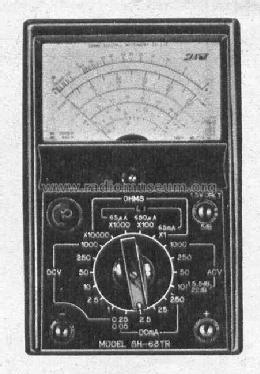 Taschen-Vielfachmeßinstrument SH-63TR; Sanwa Electric (ID = 553659) Equipment