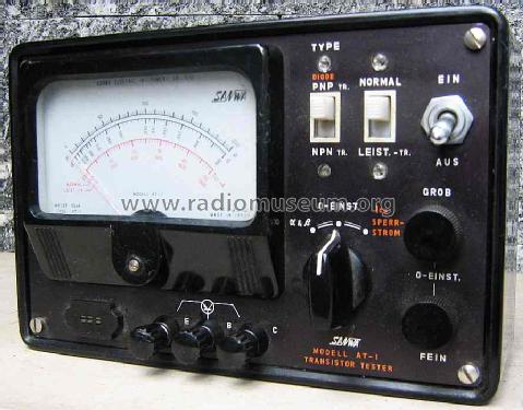 Transistor Checker AT-1; Sanwa Electric (ID = 755454) Ausrüstung