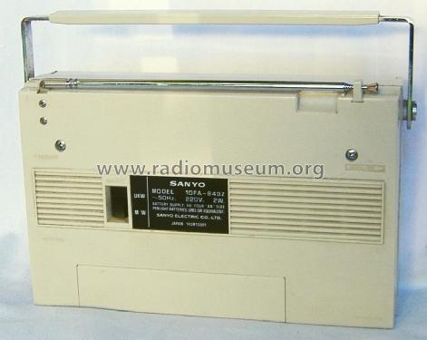 10FA-849Z; Sanyo Electric Co. (ID = 1890609) Radio